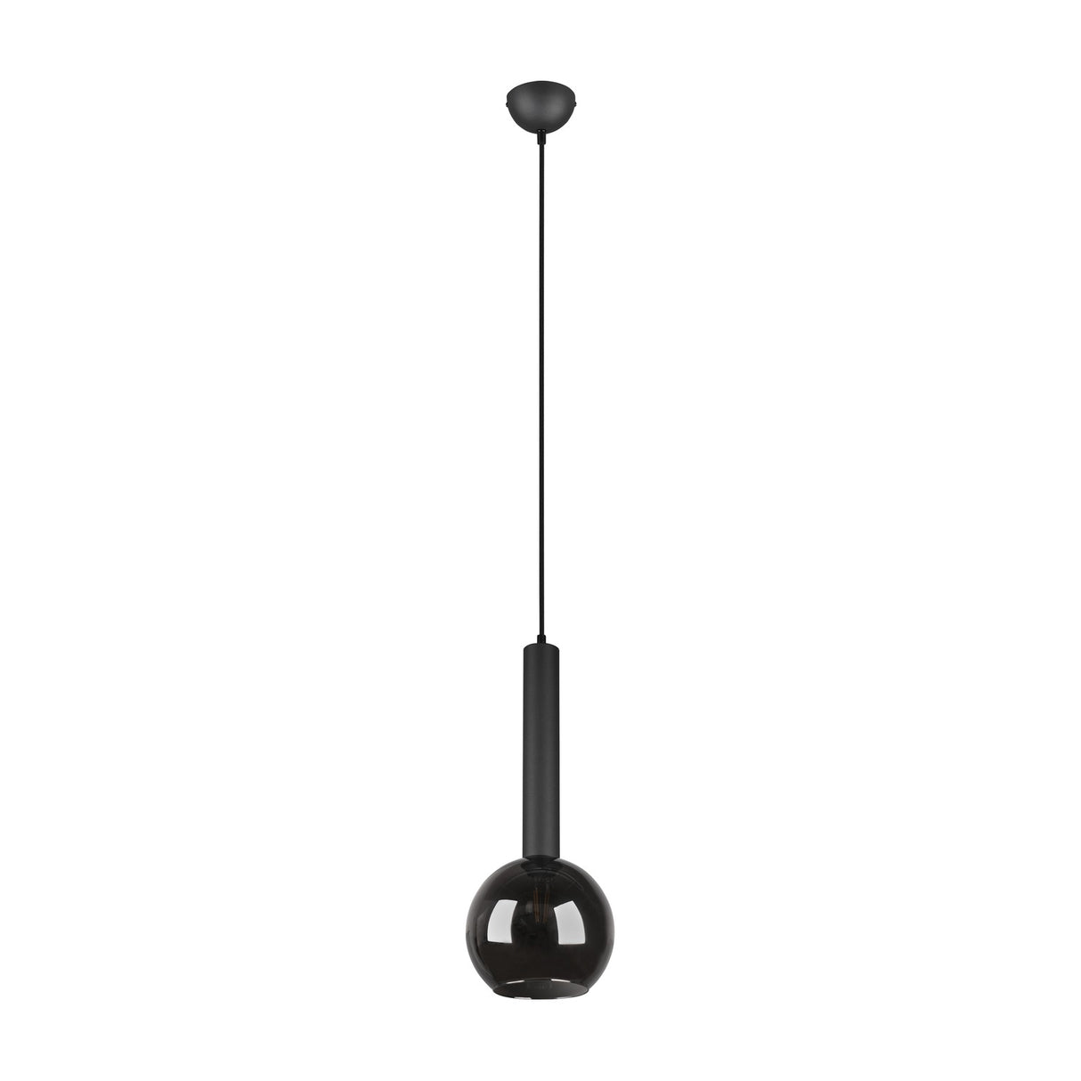 Clayton Globe Pendant – Matt Black