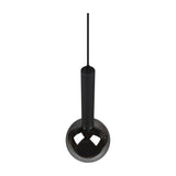 Clayton Globe Pendant – Matt Black