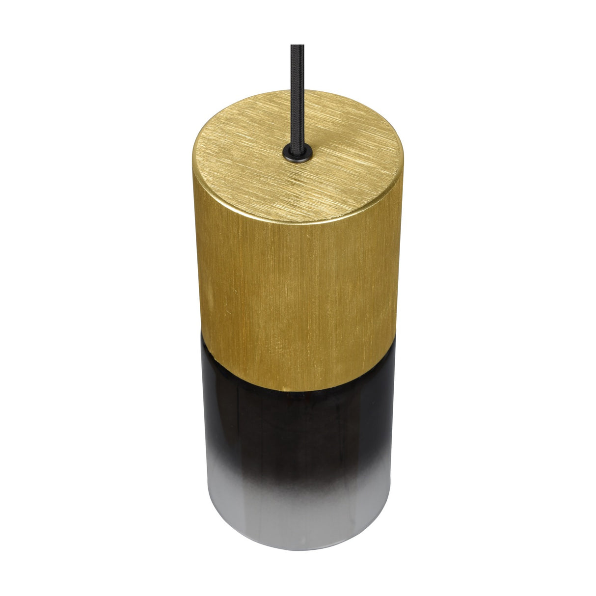 Robin Glass Pendant – Satin Brass