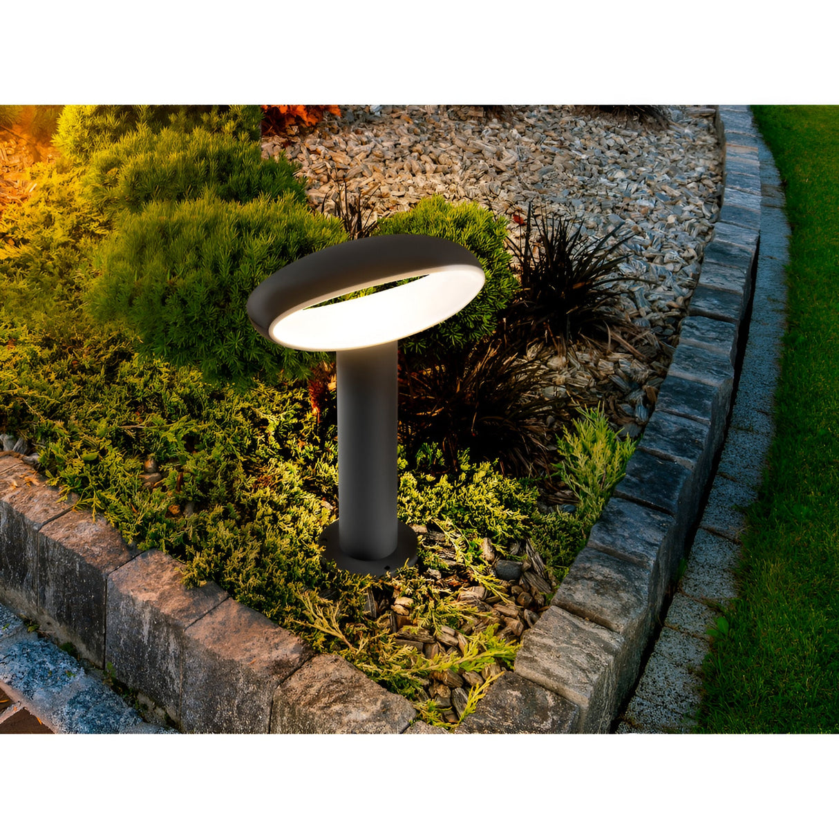 Vilo LED Bollard Light 30cm - Black