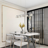 Kaprun 5 Light Linear Chandelier – Chrome