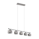 Kaprun 5 Light Linear Chandelier – Chrome