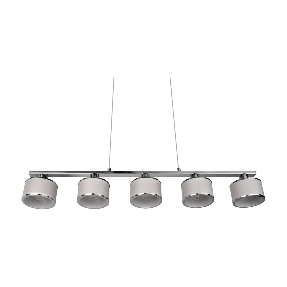 Kaprun 5 Light Linear Chandelier – Chrome