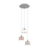 Kaprun 3 Light Chandelier – Chrome