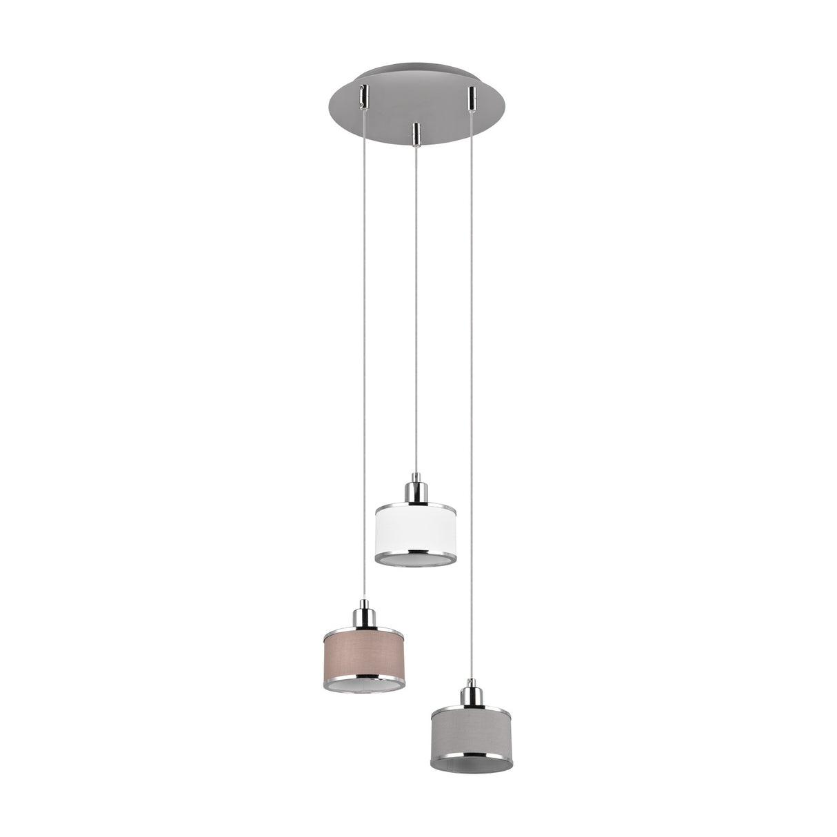 Kaprun 3 Light Chandelier – Chrome