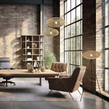 Hedda Rattan Pendant – Matt Black
