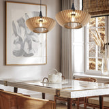 Colino Wooden Pendant – Anthracite