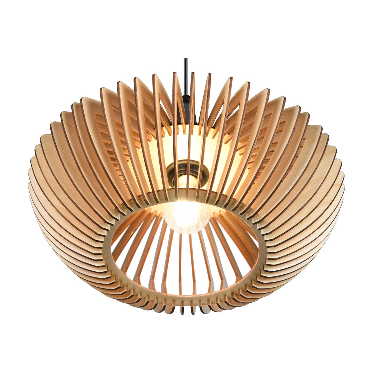 Colino Wooden Pendant – Anthracite