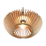 Colino Wooden Pendant – Anthracite