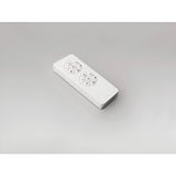 Aspas CCT Dimmable LED Wood Ceiling Fan Light - White