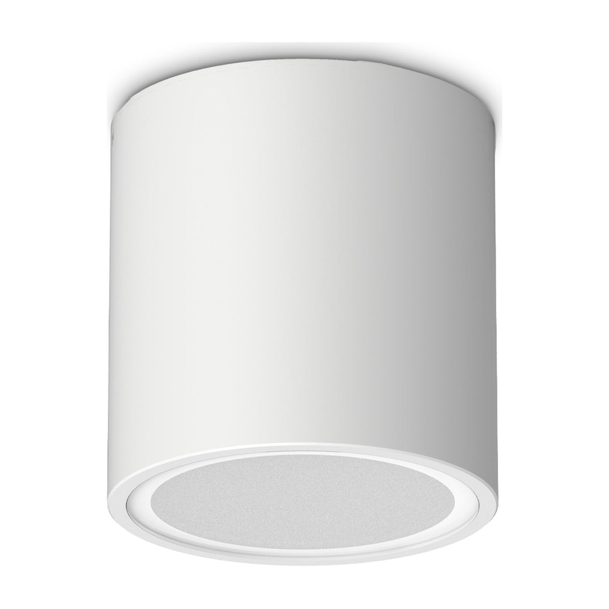 Techo Round Outdoor Ceiling Light 90mm - White