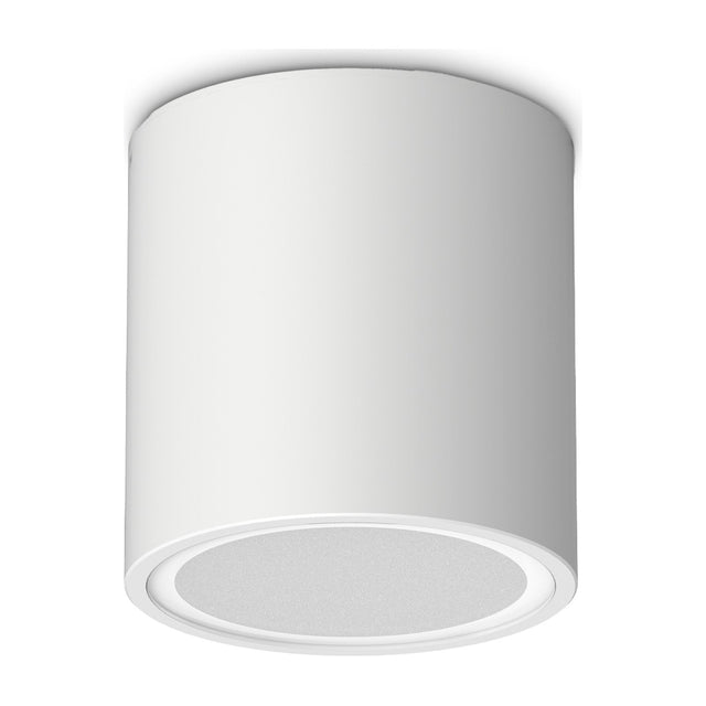 Techo Round Outdoor Ceiling Light 90mm - White