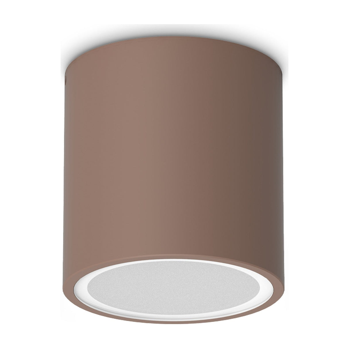 Techo Round Outdoor Ceiling Light 90mm - Coffee