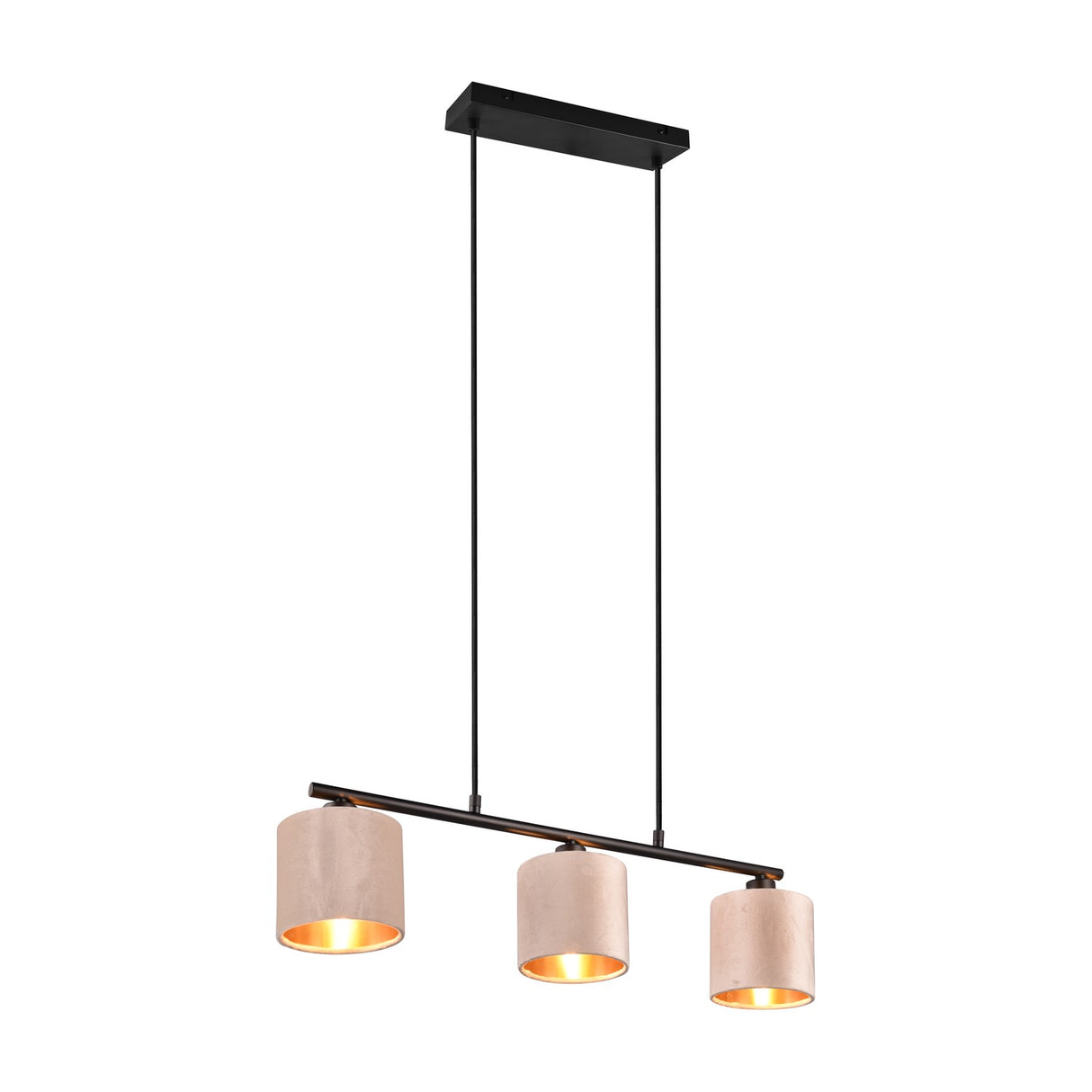 Julieta 3 Light Linear Chandelier – Fawn