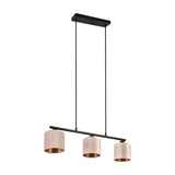 Julieta 3 Light Linear Chandelier – Fawn