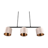 Julieta 3 Light Linear Chandelier – Fawn