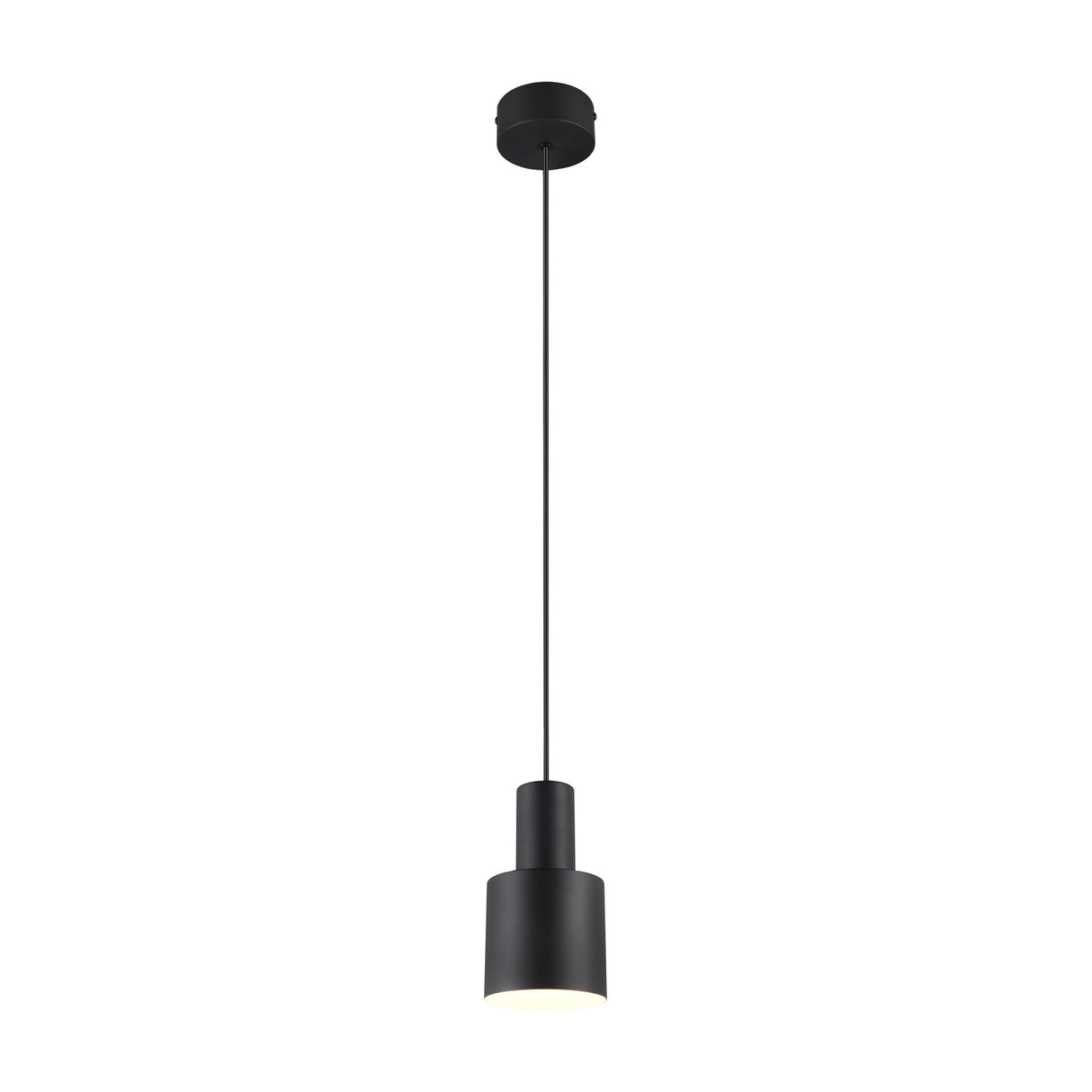 Agudo Cone Pendant – Matt Black