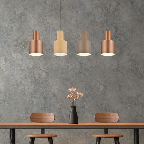 Agudo 4 Light Linear Chandelier – Multicoloured