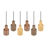 Agudo 6 Light Linear Chandelier – Multicoloured