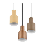 Agudo 3 Light Tube Chandelier – Multicoloured