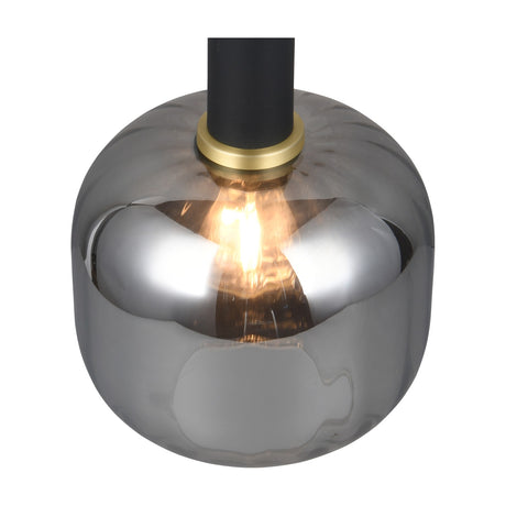Diva Globe Pendant – Black & Grey