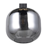 Diva Globe Pendant – Black & Grey
