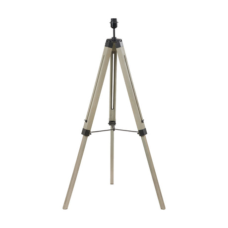 Windsor Sage Green Wooden Tripod Floor Lamp Base - 125cm