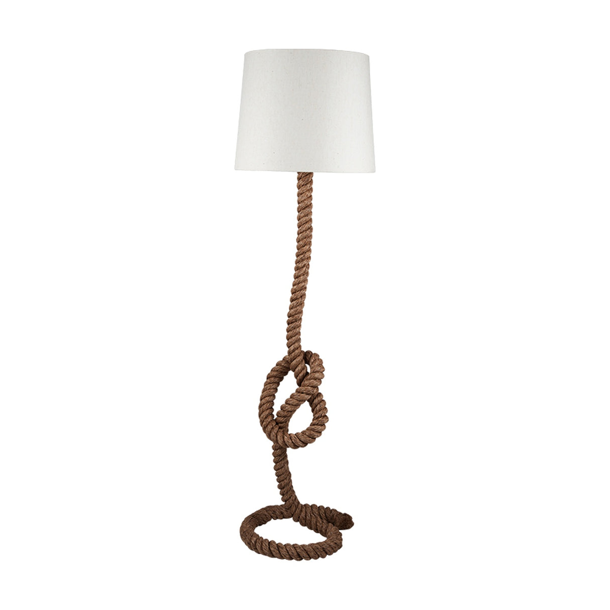 Martindale Rope Knot & Jute Floor Lamp - 158cm