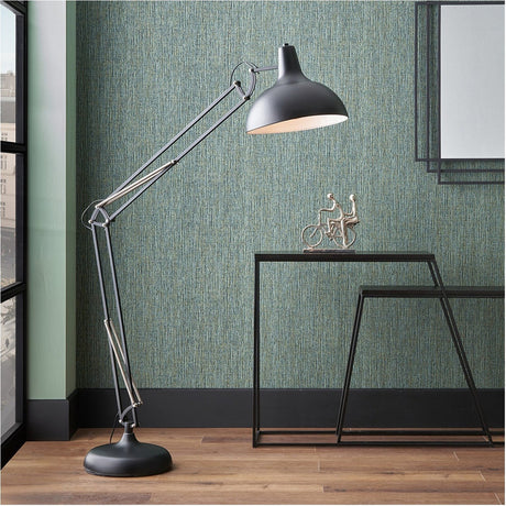 Alonzo Matt Black Metal Task Floor Lamp - 187cm
