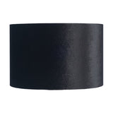 Langston Satin Brass Column Floor Lamp with Black Velvet Shade