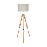 Sumba Bamboo Tripod Floor Lamp Base - 126cm