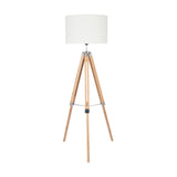 Sumba Bamboo Tripod Floor Lamp Base - 126cm