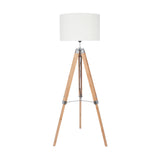 Sumba Bamboo Tripod Floor Lamp Base - 126cm