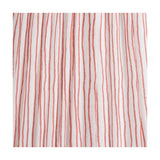 Alia Grey Wash Turned Mango Floor Lamp with Cinnamon Stripe Shade