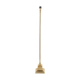 Claudius Gold Aluminium Stick Floor Lamp Base - 141cm