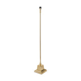 Claudius Gold Aluminium Stick Floor Lamp Base - 141cm