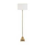 Claudius Gold Aluminium Stick Floor Lamp Base - 141cm