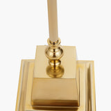 Claudius Gold Aluminium Stick Floor Lamp Base - 141cm