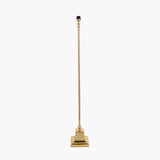 Claudius Gold Aluminium Stick Floor Lamp Base - 141cm