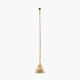 Claudius Gold Aluminium Stick Floor Lamp Base - 141cm