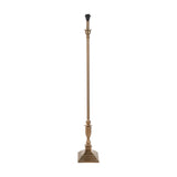 Canterbury Antique Brass Floor Lamp Base - 136cm