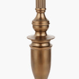 Canterbury Antique Brass Floor Lamp Base - 136cm