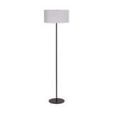 Elin Matt Black & Ivory Floor Lamp - 160cm