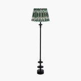 Emilio Matt Black Candlestick Floor Lamp Base - 147cm