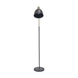 Augusto Black & Gold Task Floor Lamp - 170cm
