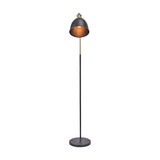 Augusto Black & Gold Task Floor Lamp - 170cm