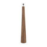 Esha Conical Wood Floor Lamp Base - 140cm