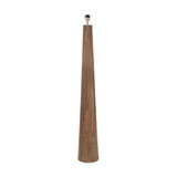 Esha Conical Wood Floor Lamp Base - 140cm