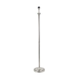 Palau Rattan Wave Floor Lamp with Linen Hard Shade - 155cm