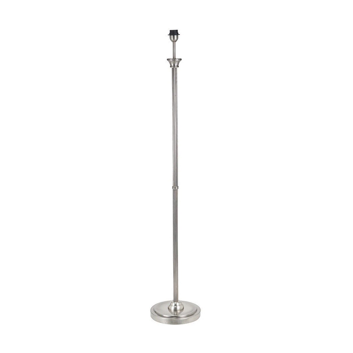 Palau Rattan Wave Floor Lamp with Ocean Blue Stripe Shade - 163cm